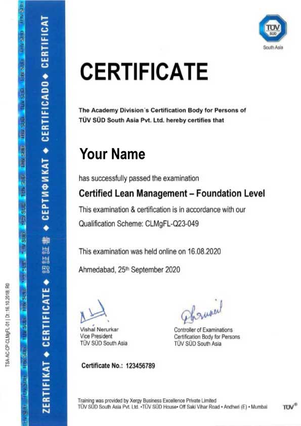 Lean-Management-Certificate